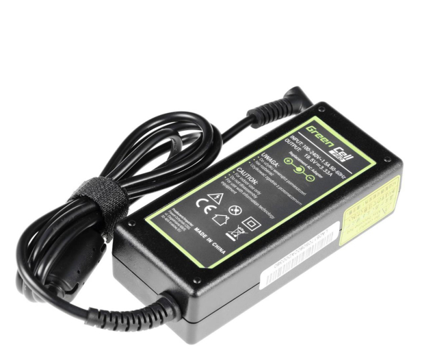Green Cell Zasilacz do HP 65W (3.33A, 4.5-3.0mm) - 516532 - zdjęcie